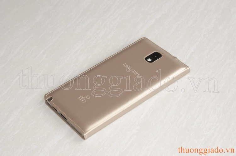 Genuine Samsung Galaxy Note 3 S View Cover Màu Vàng Champagne  Chính Hãng