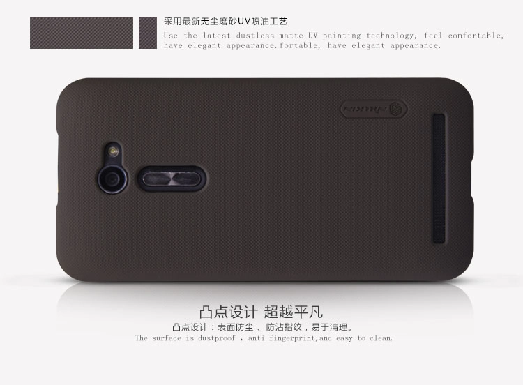 Ốp lưng sần NillKin Asus Zenfone 2 - ZE500CL Super Frosted Shield