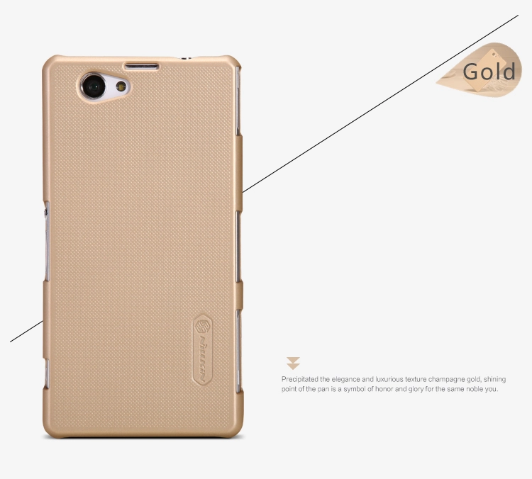 Ốp lưng sần NillKin cho Sony Xperia Z1 Compact Super Frosted Shield