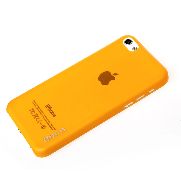 Vỏ ốp lưng iPhone  5C siêu mỏng hiệu HOCO Ultra Thin 0.5mm Hard Back Case