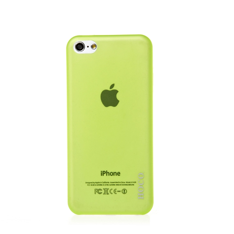 Vỏ ốp lưng iPhone  5C siêu mỏng hiệu HOCO Ultra Thin 0.5mm Hard Back Case