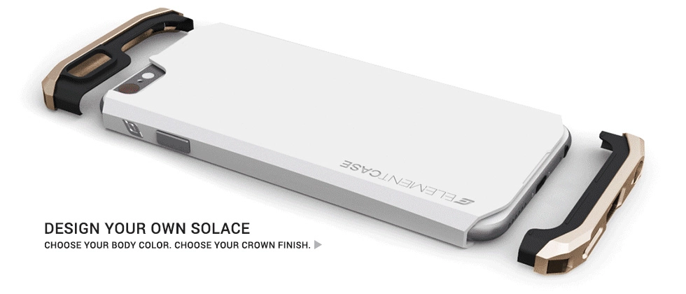 Ốp lưng iPhone 6/ iPhone  6 Plus/ iPhone 6s/ iPhone  6s Plus hiệu Element Case Solace