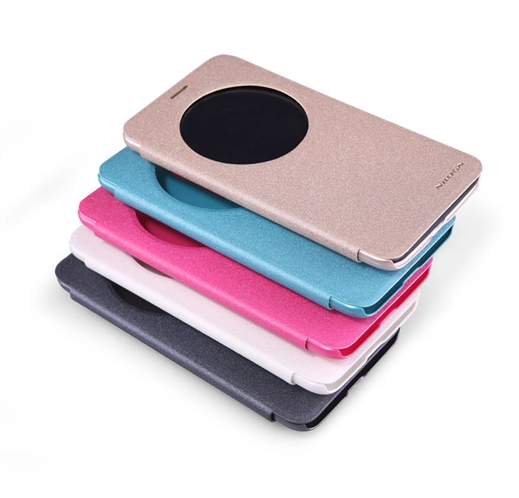 Bao Da Asus Zenfone 2 ZE551 Có cửa sổ view ( Hiệu NillKin )