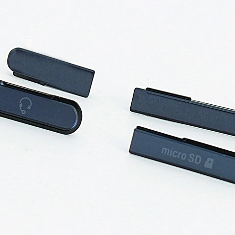 Mảnh nhựa đậy khe cắm thẻ nhớ+Khe sim card+cổng usb+Tai nghe cho Sony Xperia Z L36h