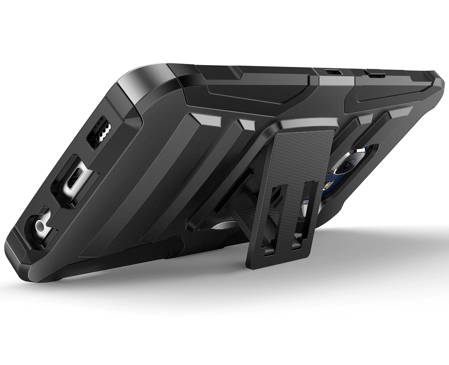 Ốp chống sốc Samsung Galaxy S6 Edge/ G925f (kèm kẹp đeo thắt lưng)