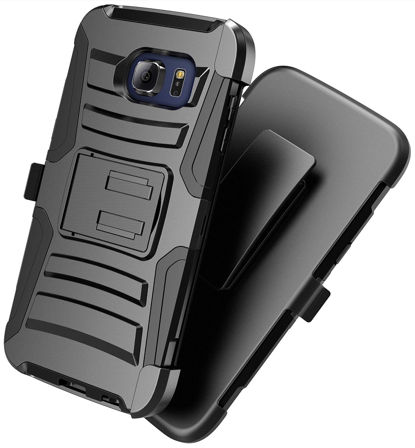 Ốp chống sốc Samsung Galaxy S6 Edge/ G925f (kèm kẹp đeo thắt lưng)