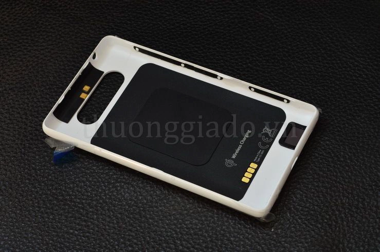 Nắp lưng sạc không dây Lumia 820 Màu Trắng Wireless Charging