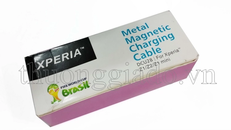 Cáp sạc từ Sony DCU28 Metal Magnetic Charging Cable Xperia Z2,Z1 mini