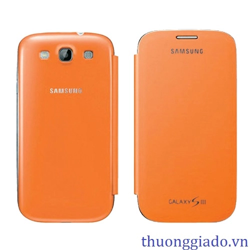 Bao Da Samsung Galaxy SIII i9300 Chính Hãng Màu Cam