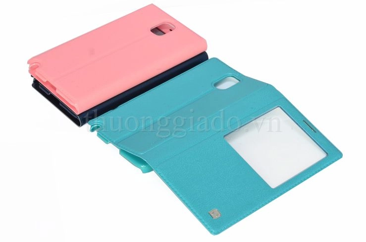 Bao Da Samsung Galaxy Note 3, Samsung N900 (Hoco S View Leather Case)