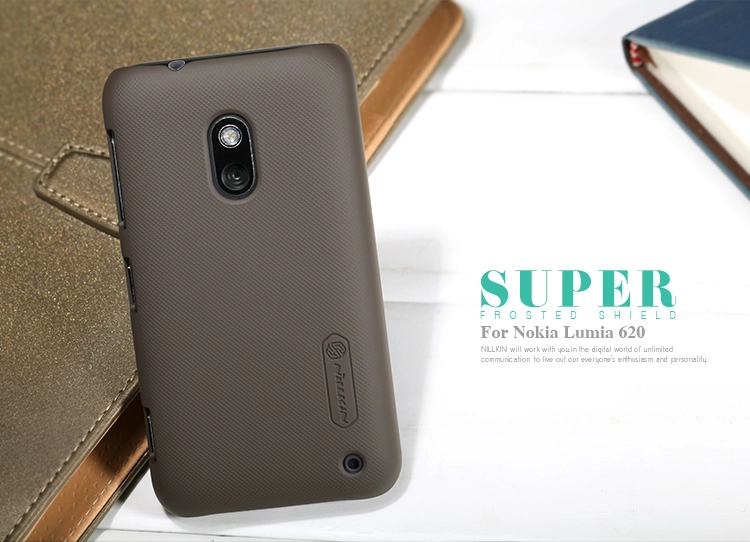 Vỏ ốp lưng sần NillKin cho Nokia Lumia 620 Vỏ ốp lưng sần NillKin cho Nokia Lumia 620