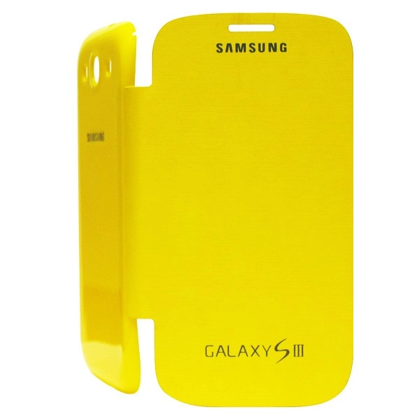 Bao Da Samsung Galaxy SIII i9300 Chính Hãng Màu Vàng