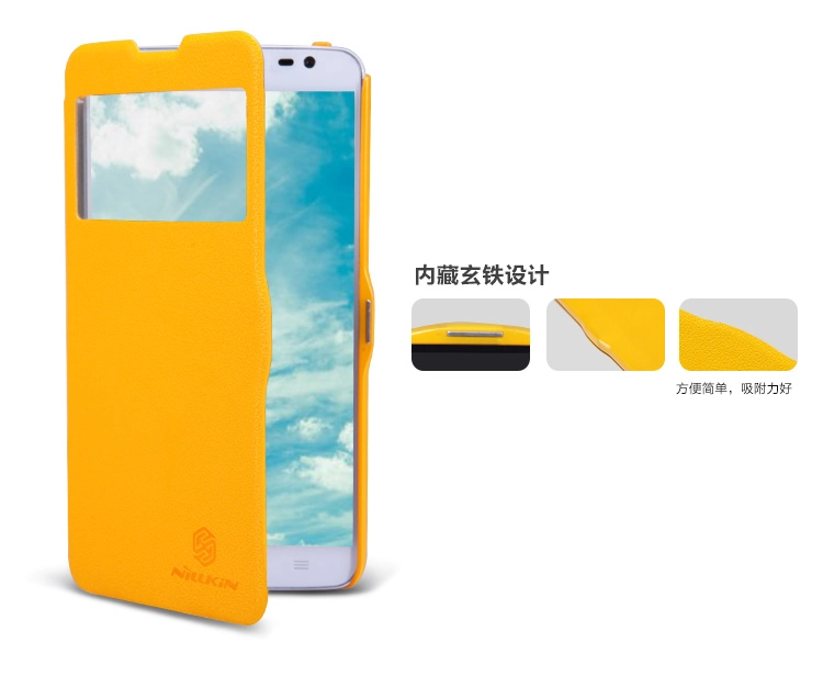 Bao Da LG G Pro Lite Dual D686 ( Hiệu NillKin, Fresh Series Leather Case )