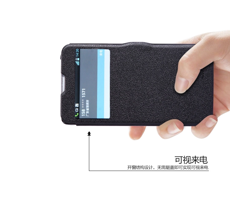 Bao Da LG G Pro Lite Dual D686 ( Hiệu NillKin, Fresh Series Leather Case )