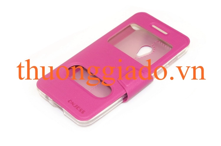 Bao Da Asus Zenfone  4.5- Asus A450 ( Hiệu ONJESS, 2 cửa sổ ) Smart Case Bao Da Asus Zenfone  4.5- Asus A450 ( Hiệu ONJESS, 2 cửa sổ ) Smart Case