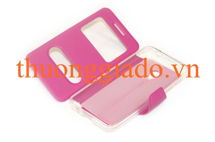 Bao Da Asus Zenfone  4.5- Asus A450 ( Hiệu ONJESS, 2 cửa sổ ) Smart Case Bao Da Asus Zenfone  4.5- Asus A450 ( Hiệu ONJESS, 2 cửa sổ ) Smart Case