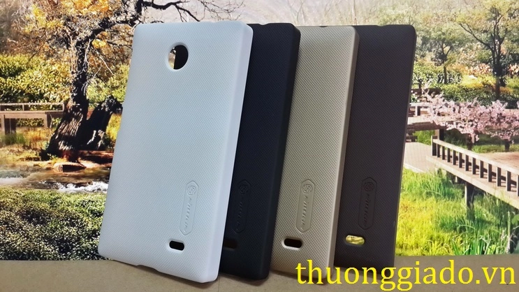 Ốp lưng sần NillKin cho Nokia X ( RM-980) Super Frosted Shield Ốp lưng sần NillKin cho Nokia X ( RM-980) Super Frosted Shield