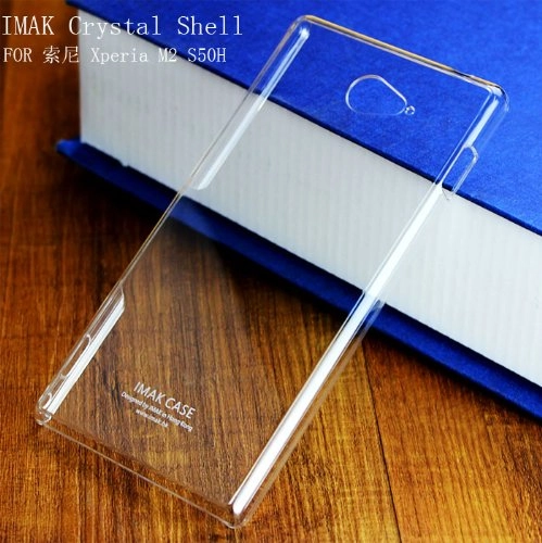 Ốp lưng Sony Xperia M2/S50h/D2302 nhựa cứng trong suốt hiệu iMak