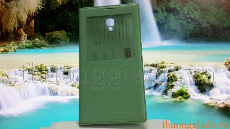 Bao Da S View Cover Chính Hãng cho Samsung Galaxy Note  3 Neo N750