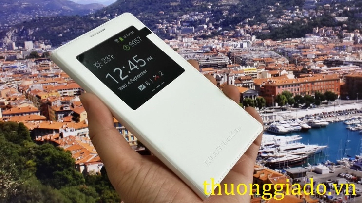 Bao Da S View Cover Chính Hãng cho Samsung Galaxy Note  3 Neo N750