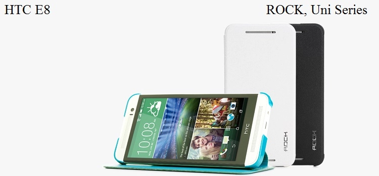 Bao Da HTC One E8/ One M8 bản 2 sim ( Hiệu ROCK , Uni Series ) Bao Da HTC One E8/ One M8 bản 2 sim ( Hiệu ROCK , Uni Series )