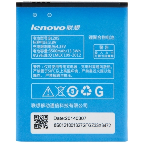 Pin Lenovo P770 Chính Hãng ( BL205 )