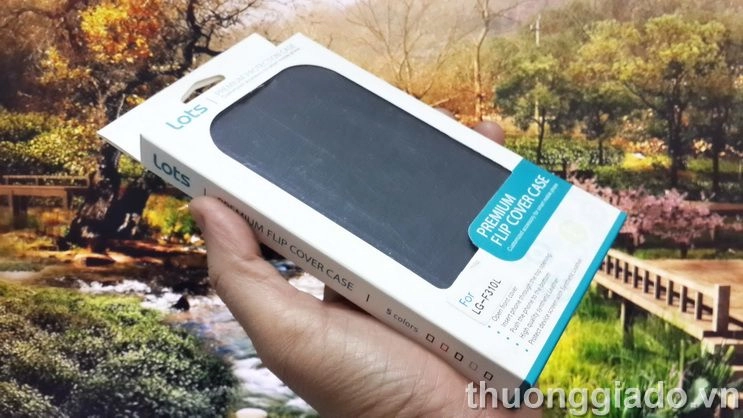 Bao Da LG Optimus Gx F310L Premium Flip Cover Case ( Hiệu Lots )
