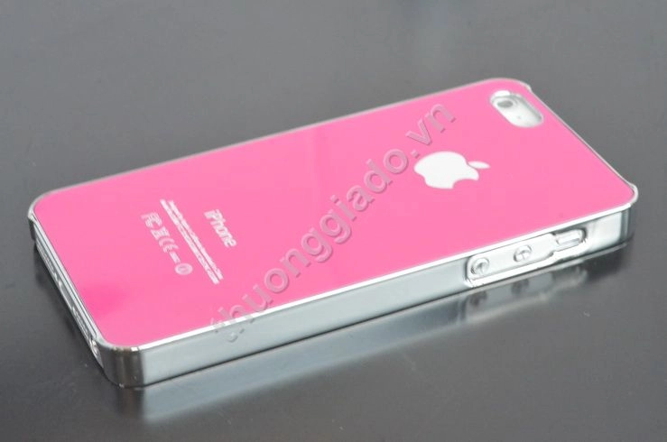 Vỏ ốp lưng cho iPhone 5 (Mặt sau là gương kính,viền mạ crôm ) Vỏ ốp lưng cho iPhone 5 (Mặt sau là gương kính,viền mạ crôm )