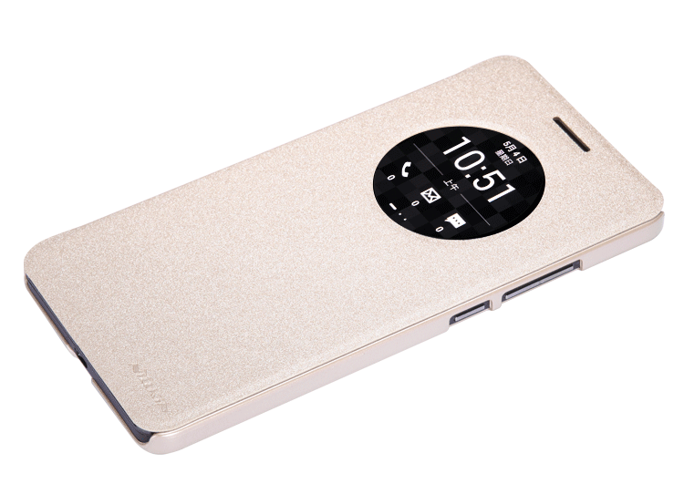 Bao Da Asus Zenfone 6_A600 có cửa sổ view ( NILLKIN NEW LEATHER CASE- Sparkle Leather Case )