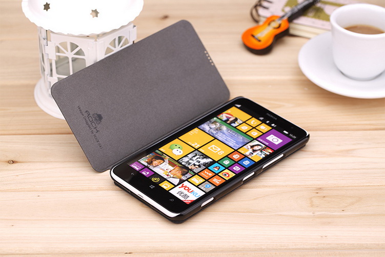 Bao Da Flip Cover Cho Nokia Lumia 1320 ( Hiệu Rock, Excel Series )