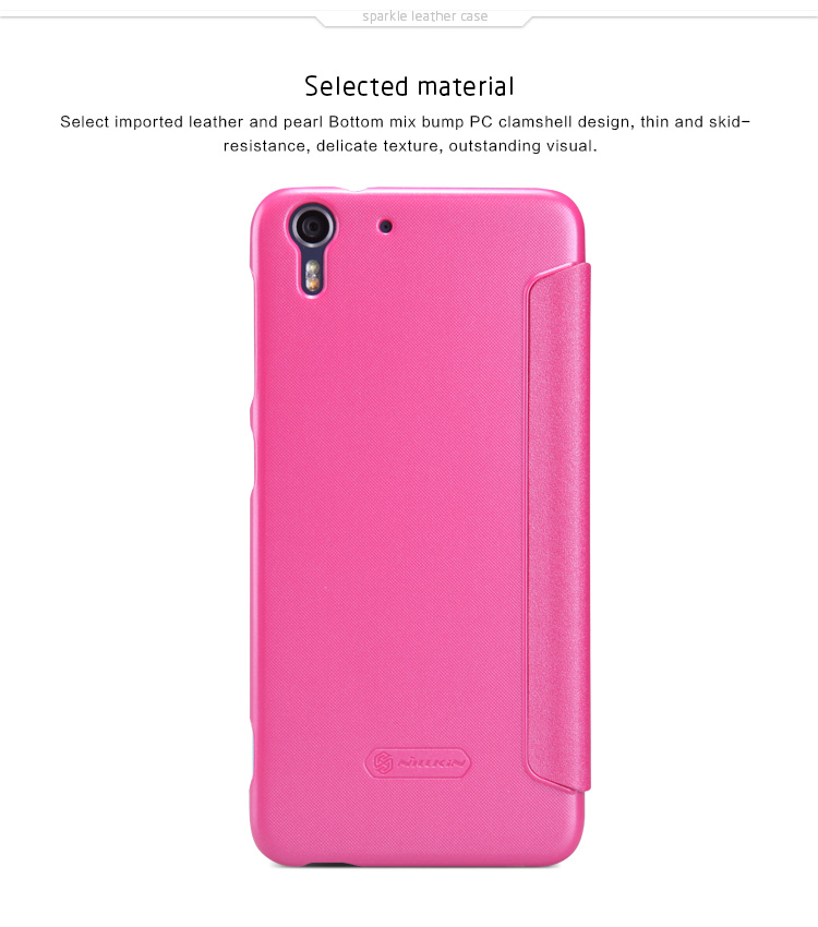 Bao Da HTC Desire Eye ( Hiệu NillKin, Sparkle Leather Case )