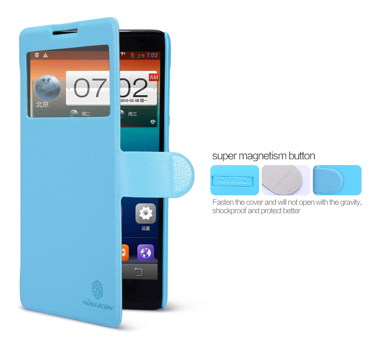 Bao Da Lenovo A880 NillKin Fresh Series Leather Case