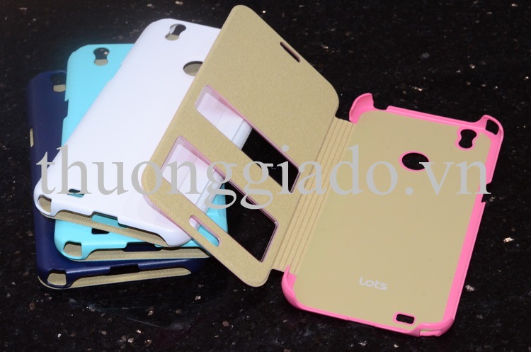 Bao Da Lots Premium Case DOUBLE VIEW Sky A890