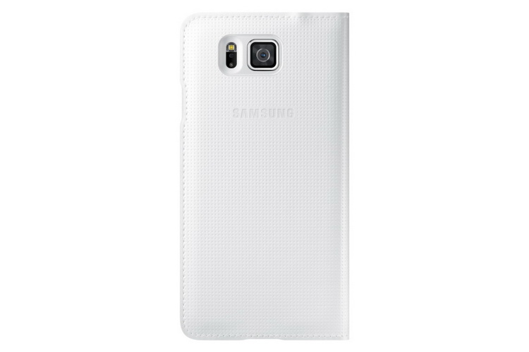 Bao Da S View Cover Chính Hãng Màu Trắng Cho Samsung Galaxy Alpha G850