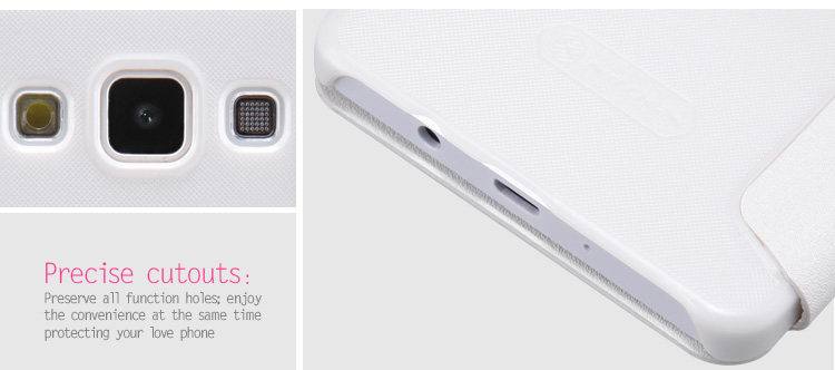 Bao Da Samsung Galaxy A5 ( Hiệu NillKin, Sparkle Series )