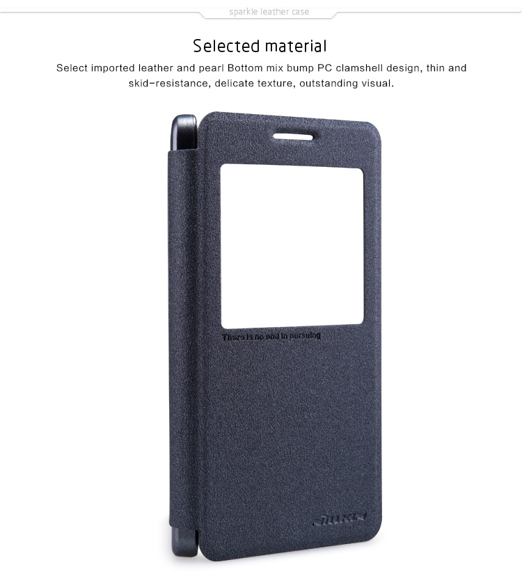 Bao Da Samsung Galaxy A5 ( Hiệu NillKin, Sparkle Series )