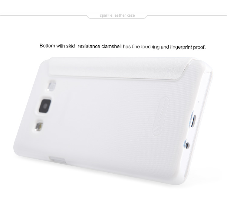 Bao Da Samsung Galaxy A5 ( Hiệu NillKin, Sparkle Series )