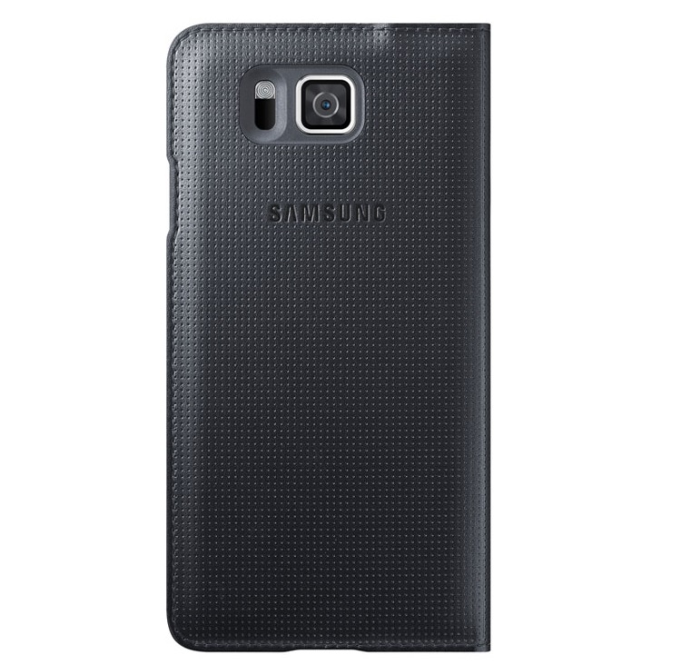 Bao Da Samsung Galaxy Alpha G850 S View Cover Chính Hãng Màu Đen