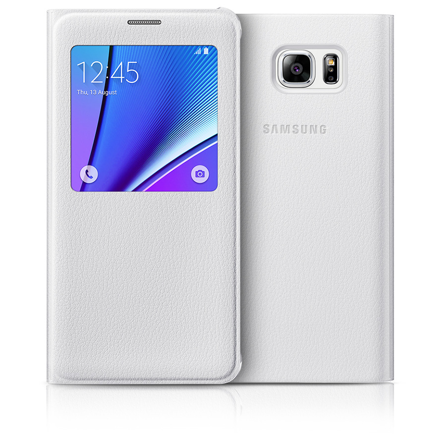 Bao Da Samsung Galaxy Note 5 N920 S View Cover_Chính Hãng