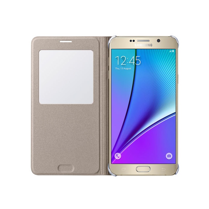 Bao Da Samsung Galaxy Note 5 N920 S View Cover_Chính Hãng