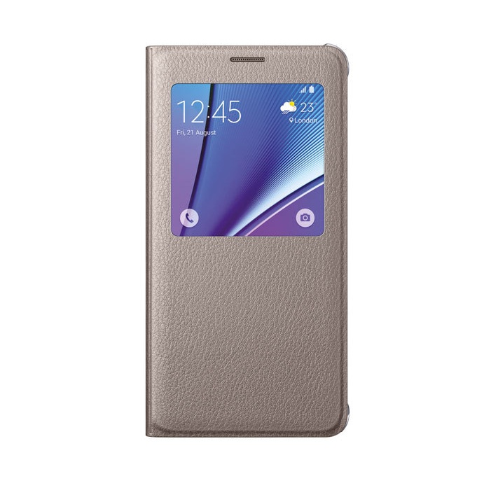 Bao Da Samsung Galaxy Note 5 N920 S View Cover_Chính Hãng