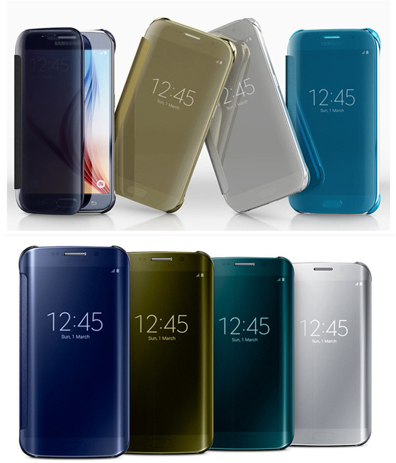 Bao Da Samsung Galaxy S6 Edge G925f Clear  View Cover Chính Hãng