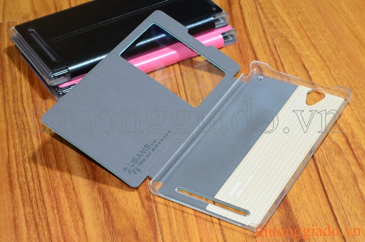 Bao Da Sony Xperia T2 Ultra XM50 ( Hiệu USAMS, Merry Series )