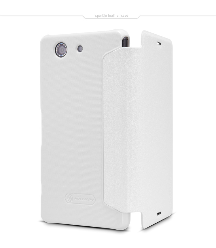 Bao Da Sony Xperia Z3 Compact ( Hiệu NillKin, Spark Series Leather Case )