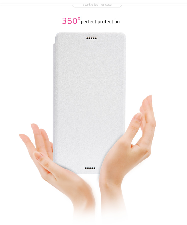 Bao Da Sony Xperia Z3/ L55 ( Hiệu NillKin, Spark Series Leather Case )