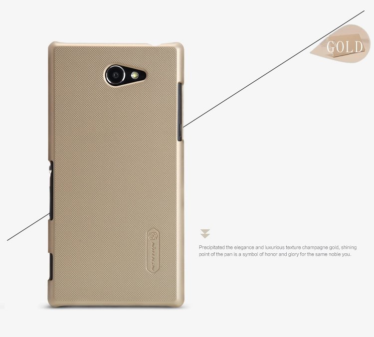 Ốp lưng sần NillKin cho Sony Xperia M2 S50h Super Frosted Shield