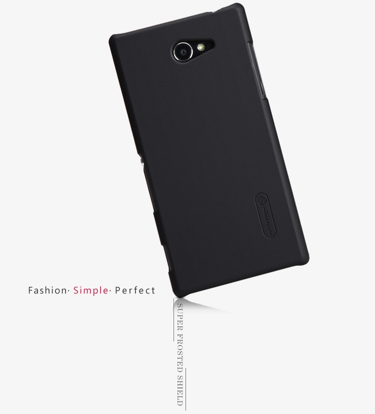 Ốp lưng sần NillKin cho Sony Xperia M2 S50h Super Frosted Shield