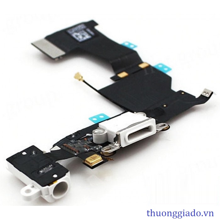 Cáp chân sạc+đầu cắm tai nghe+Micro iPhone 5S Chính Hãng
