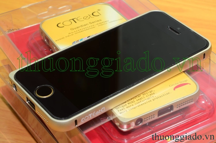 Ốp vành viền Bumper iPhone 5S/ iPhone 5/ iPhone SE hiệu COTeetCi (Guardian Series)