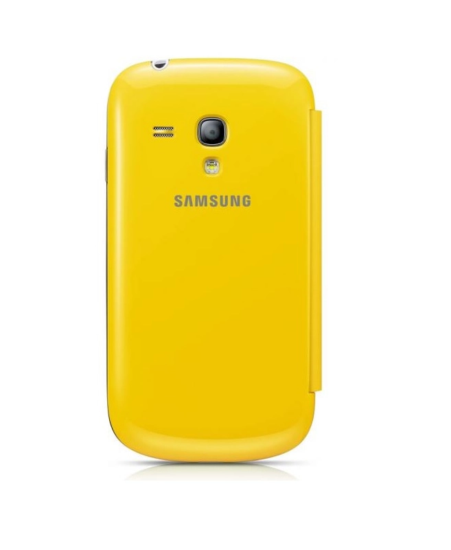 Samsung Galaxy S3 mini i8190 Flip Cover Chính Hãng Màu Vàng